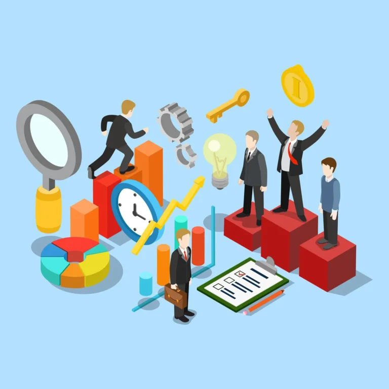 flat-3d-isometric-business-success-movement-concept_126523-1603