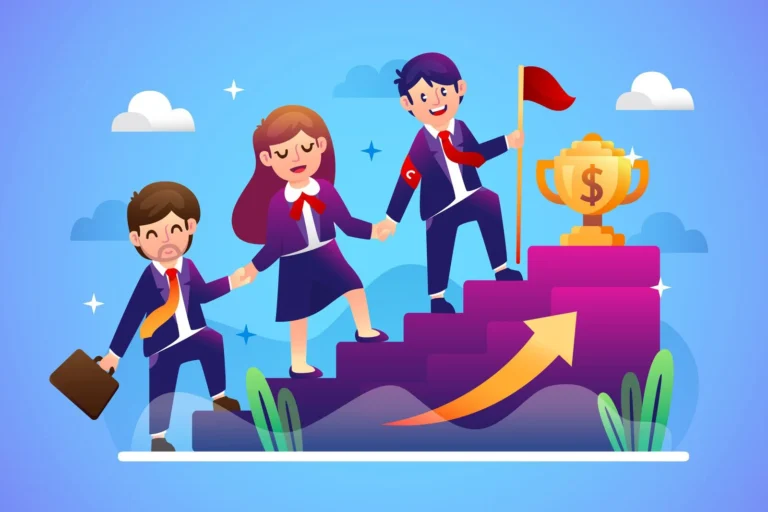 hand-drawn-flat-design-finance-leaders-concept_23-2149166908